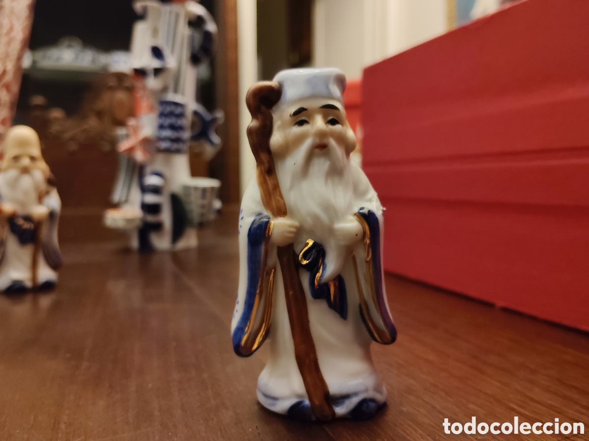 Antiguidades: Figura oriental porcelana