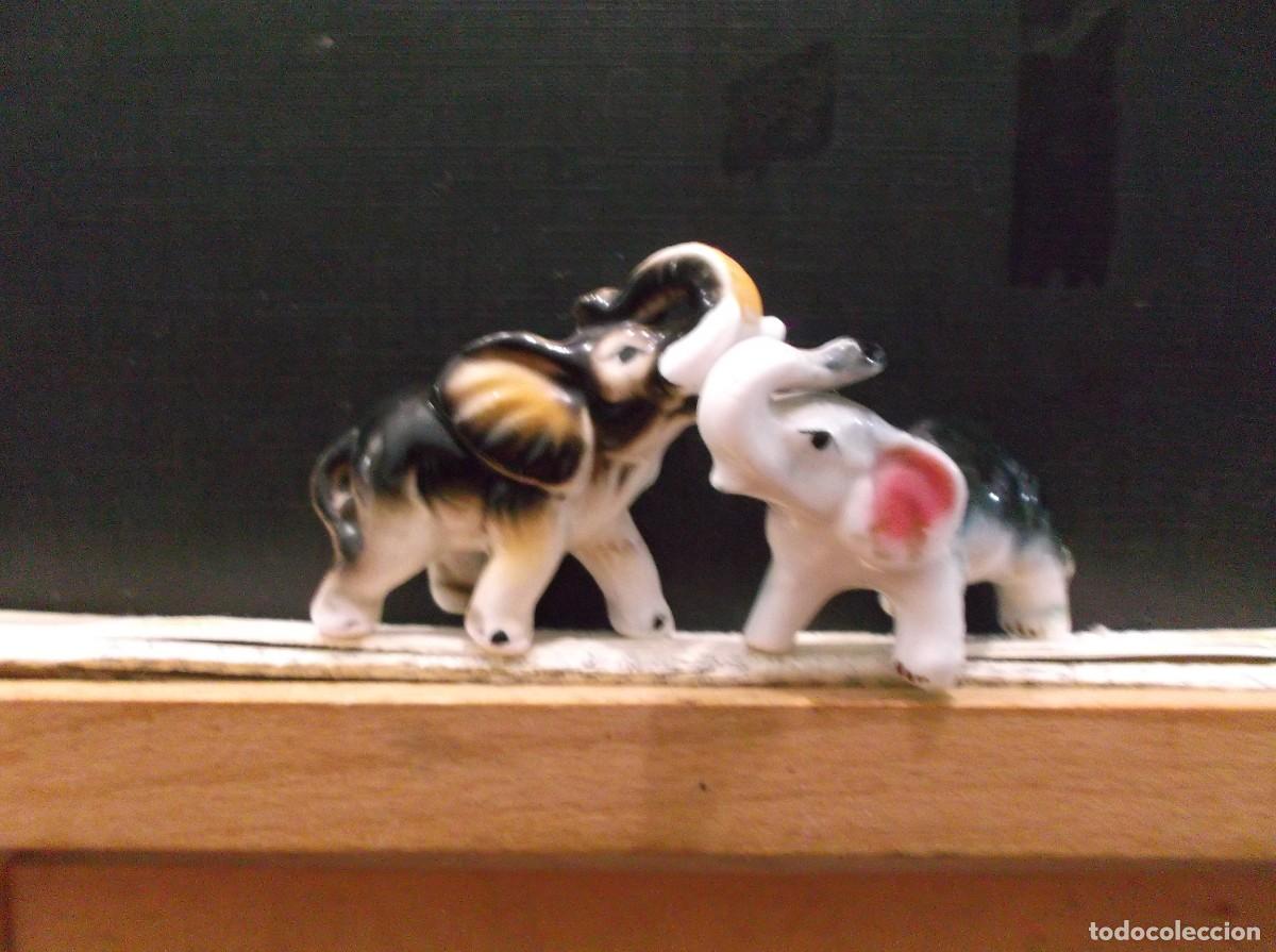 Antig&uuml;edades: ELEFANTITOS DE LA SUERTE EN MINIATURA (2) - Foto 1