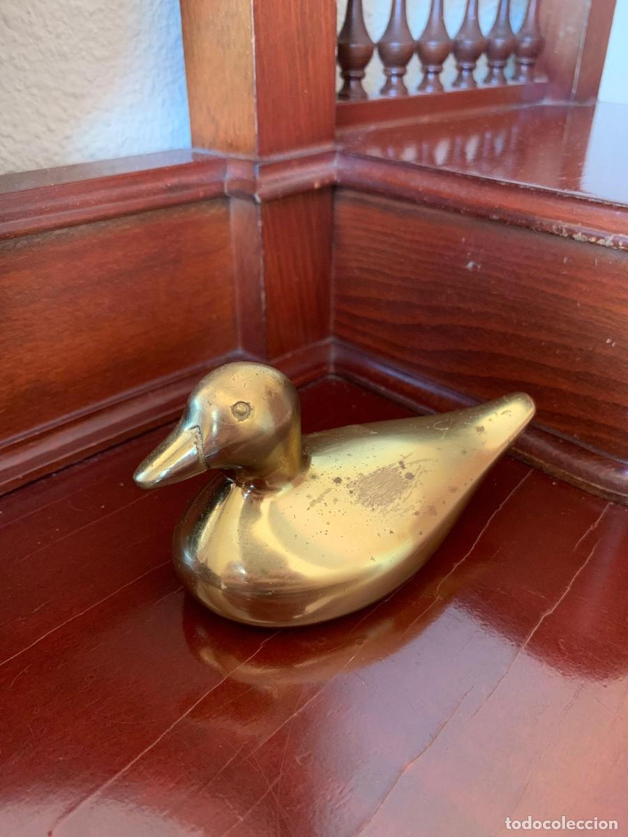 Antig&uuml;edades: Figurilla de bronce de pato - Foto 1