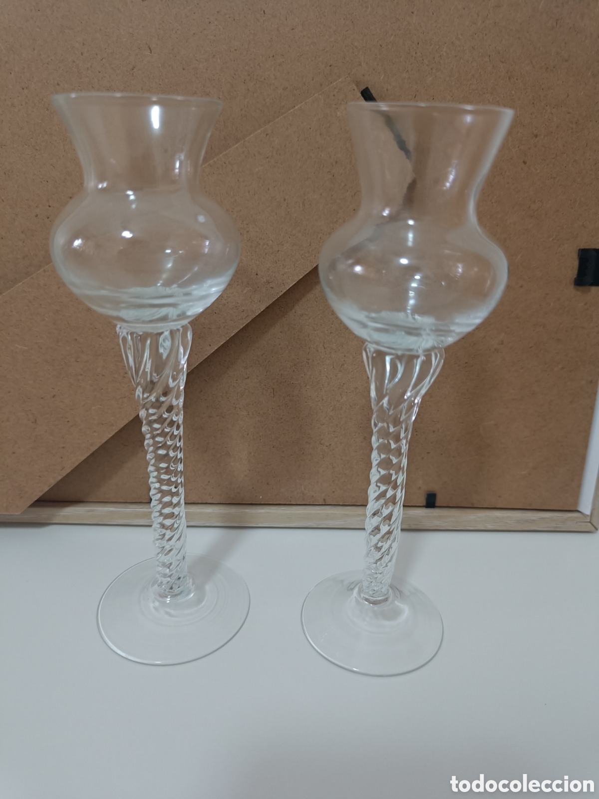Antig&uuml;edades: Candelabros de cristal - Foto 4