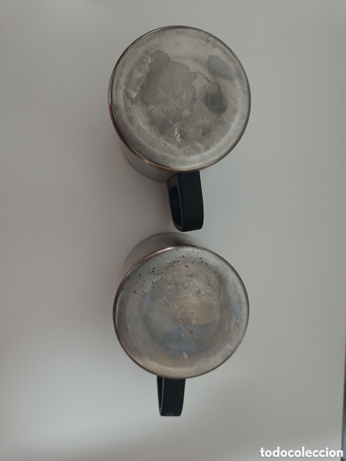 Antig&uuml;edades: Tazas de acero inoxidable - Foto 3