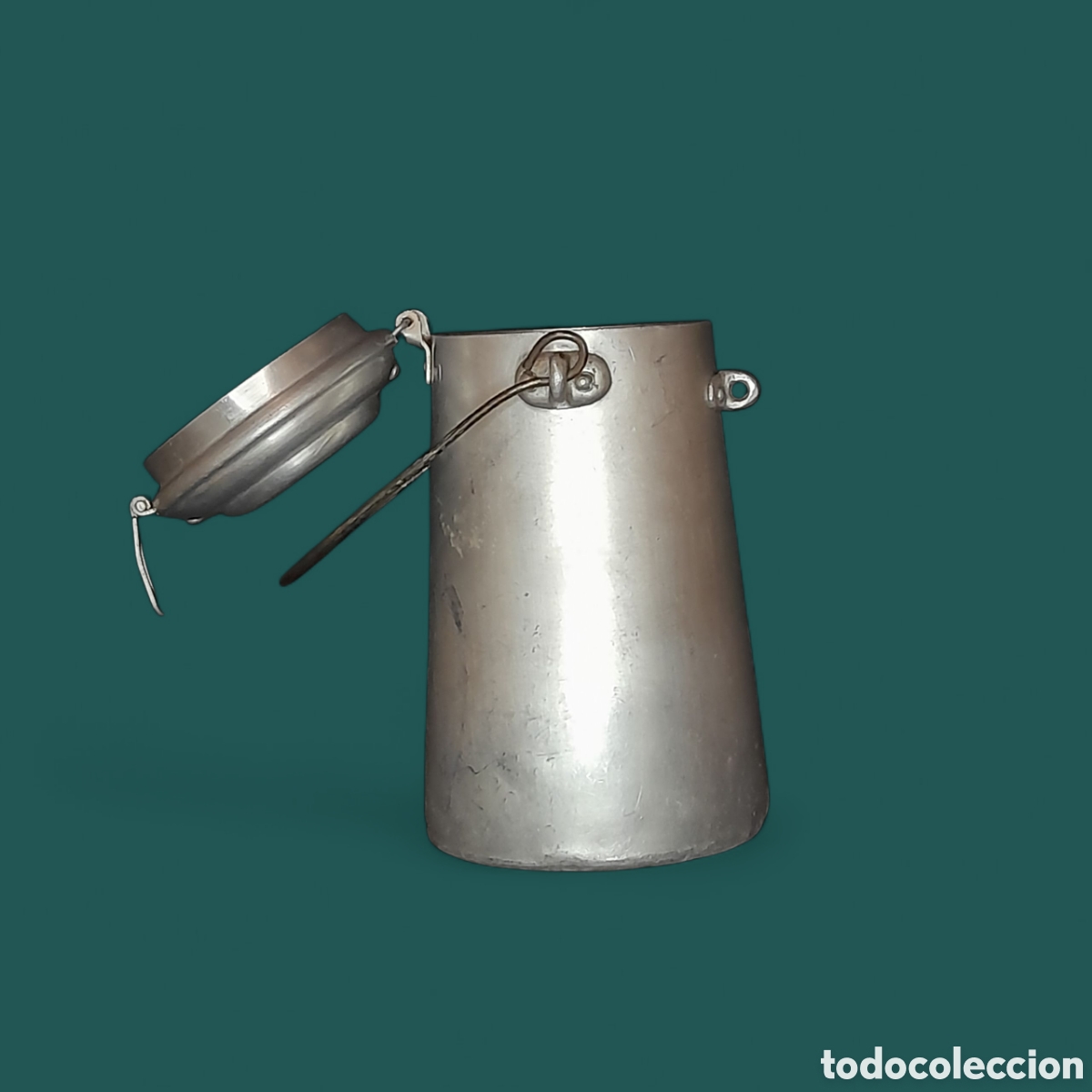 Antig&uuml;edades: Lechera antigua marca M.M.M. S.A. - Foto 3