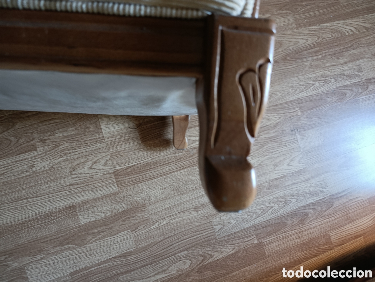 Antig&uuml;edades: Sofa tresillo antiguo - Foto 7