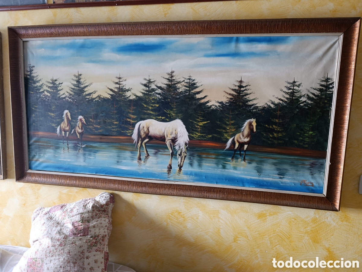 Antig&uuml;edades: Cuadros de distintos tama&ntilde;os - Foto 1
