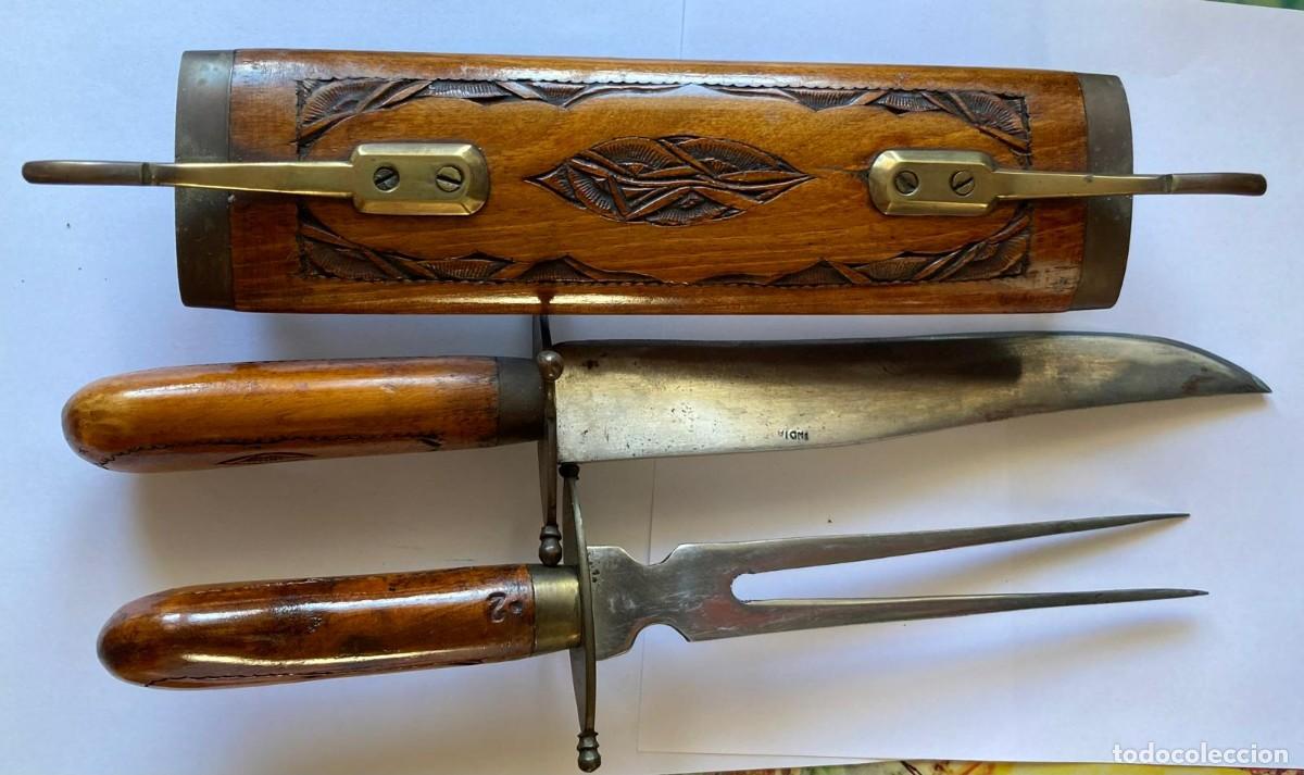 Antig&uuml;edades: Juego Cuchillo y tenedor - Foto 5