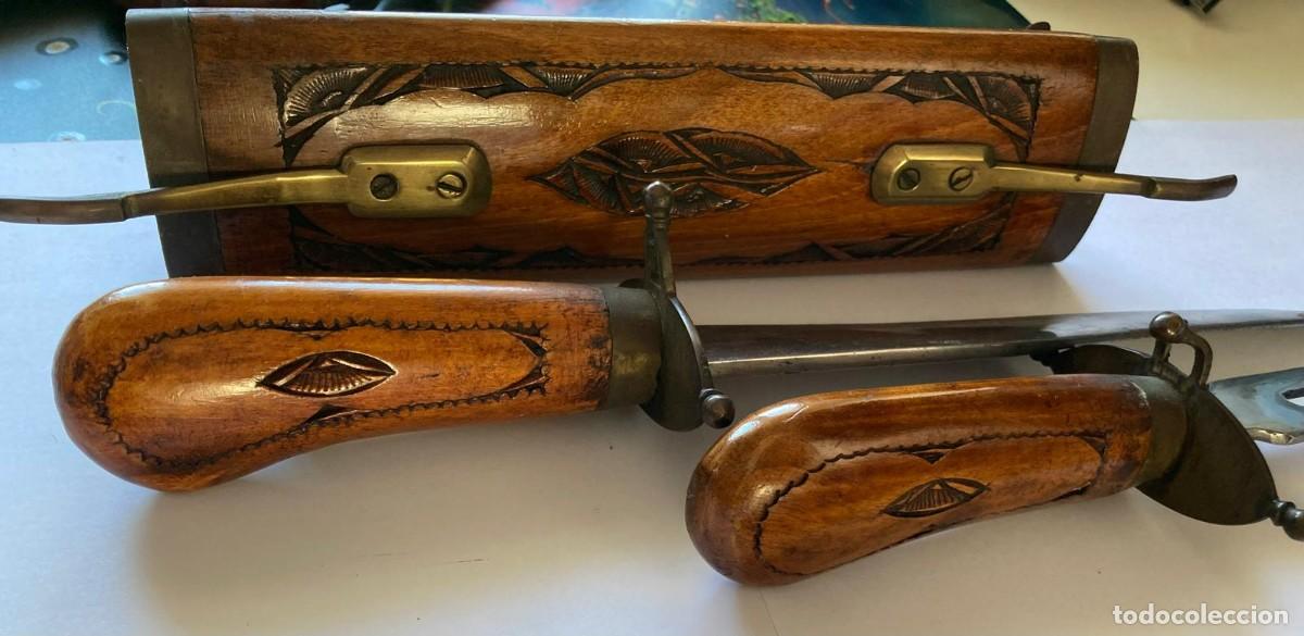 Antig&uuml;edades: Juego Cuchillo y tenedor - Foto 6