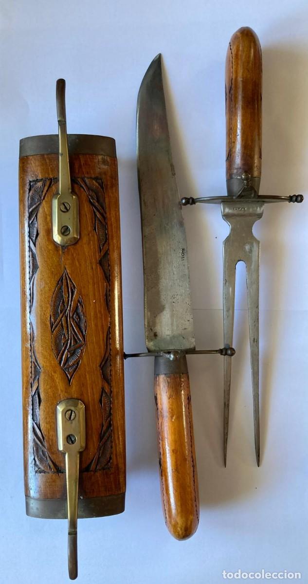 Antig&uuml;edades: Juego Cuchillo y tenedor - Foto 8
