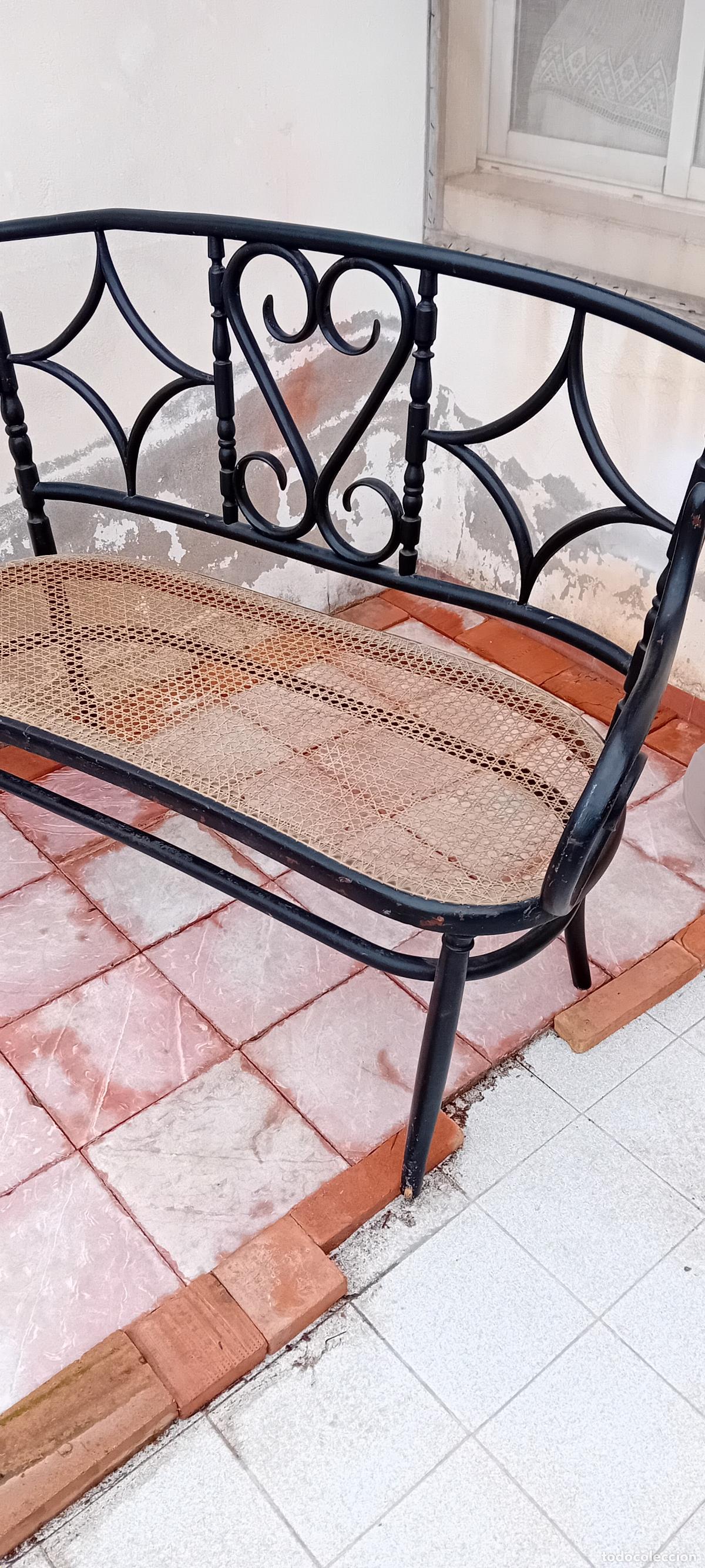 Antig&uuml;edades: ANTIGUO SOF&Aacute; TIPO THONET - Foto 3