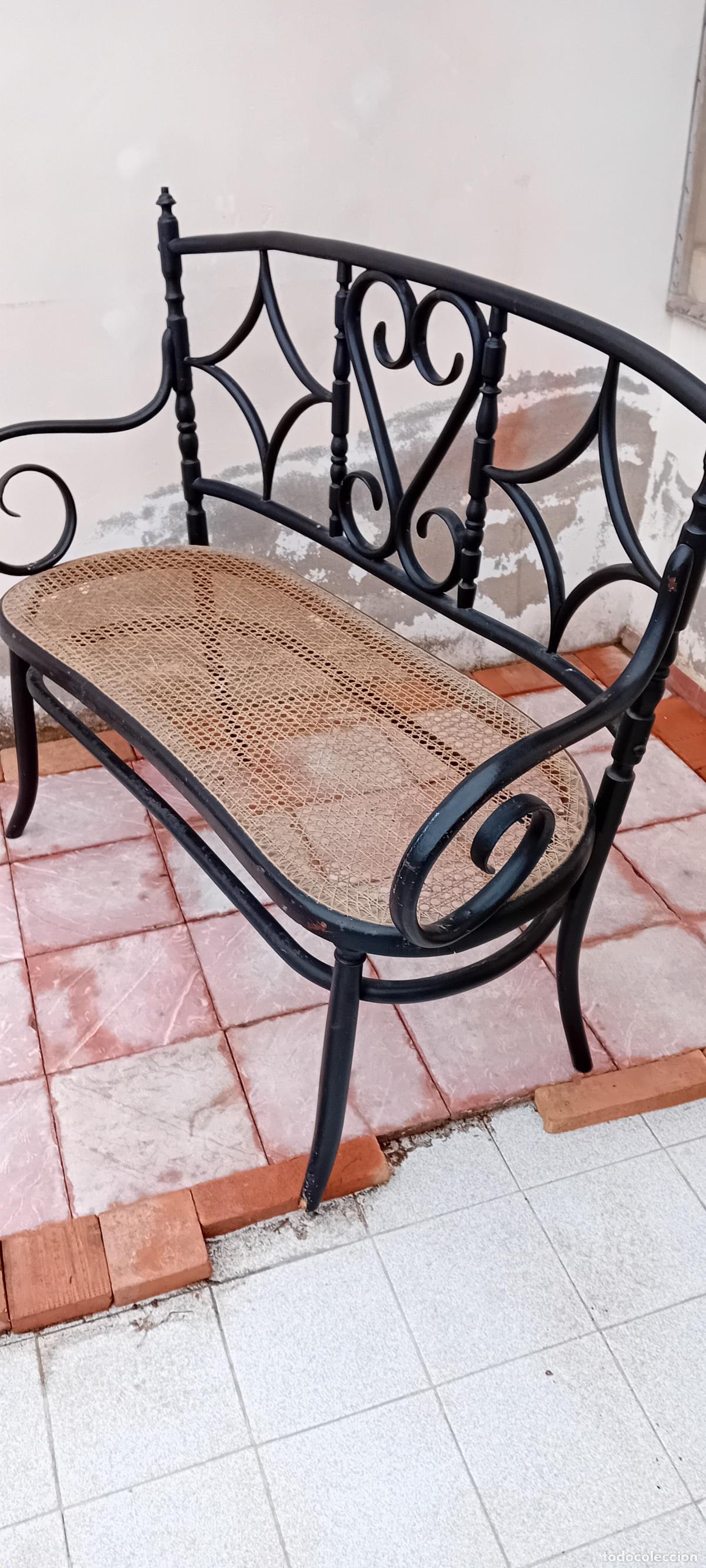 Antig&uuml;edades: ANTIGUO SOF&Aacute; TIPO THONET - Foto 4