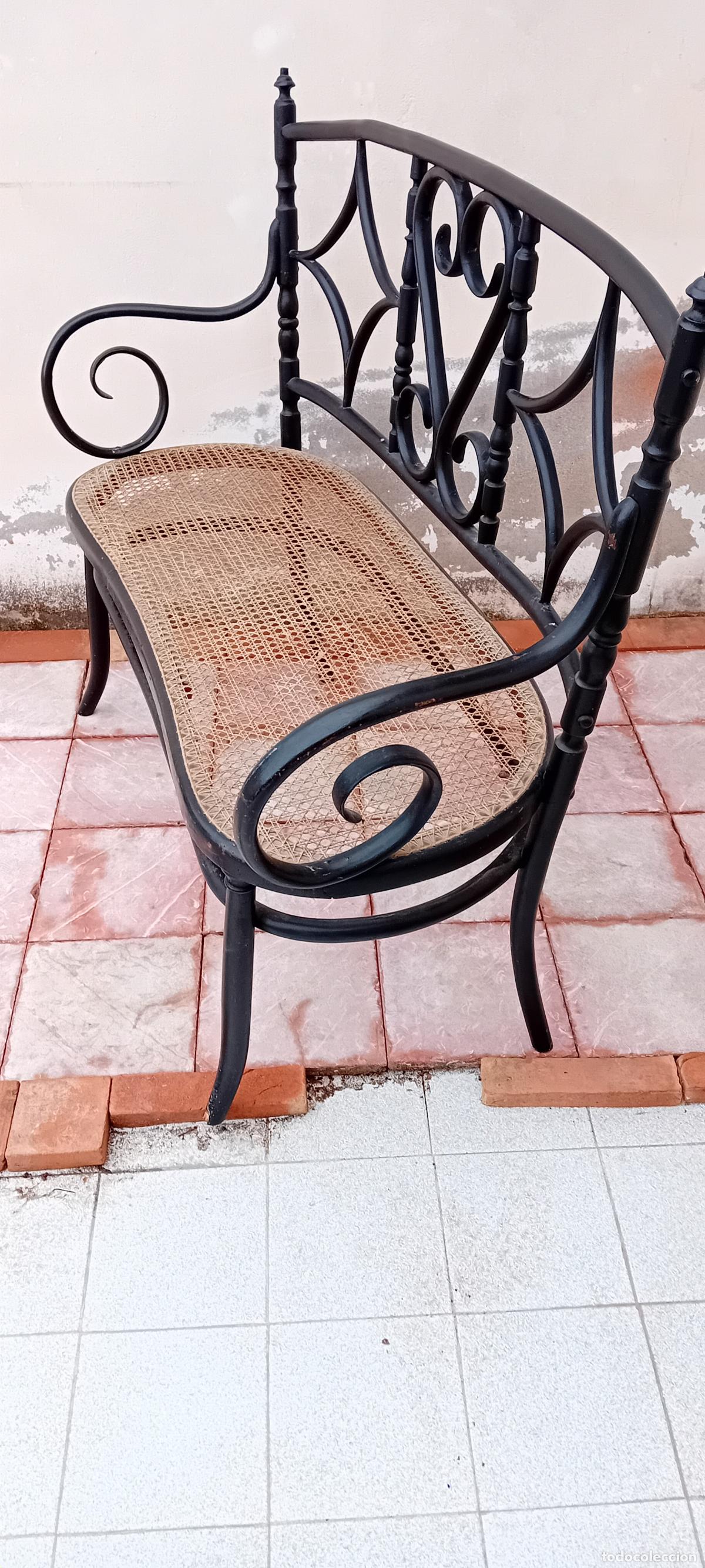 Antig&uuml;edades: ANTIGUO SOF&Aacute; TIPO THONET - Foto 5
