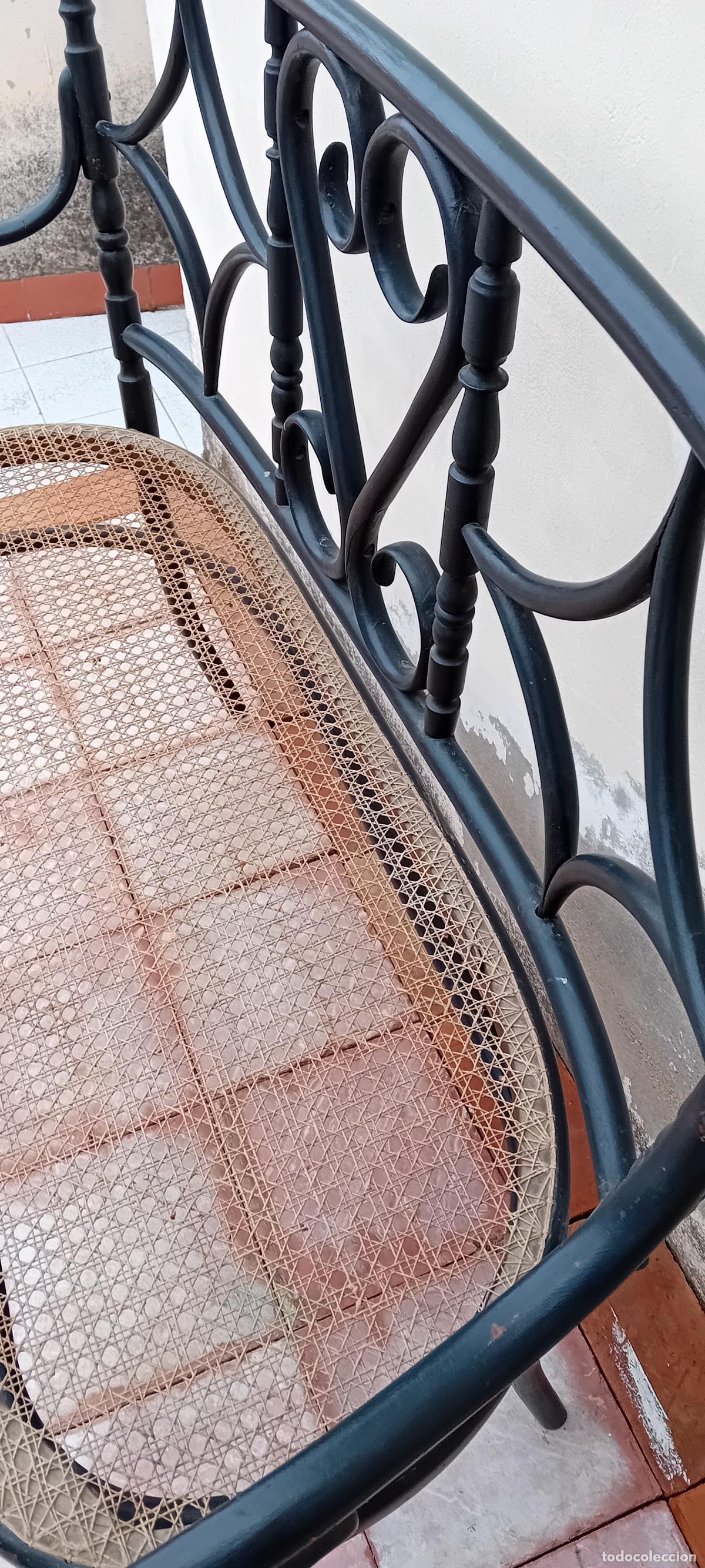 Antig&uuml;edades: ANTIGUO SOF&Aacute; TIPO THONET - Foto 6