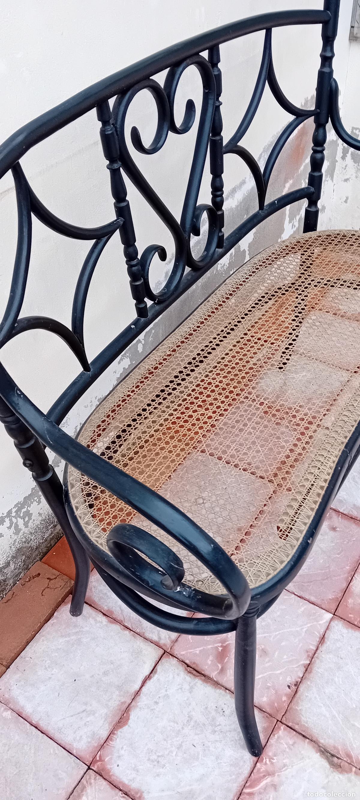 Antig&uuml;edades: ANTIGUO SOF&Aacute; TIPO THONET - Foto 7