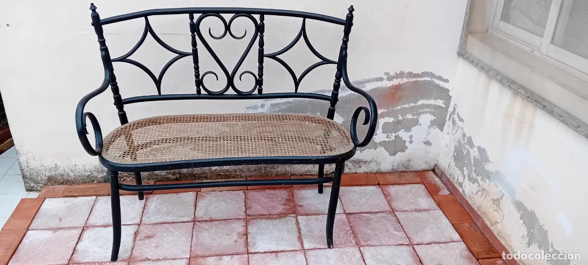 Antig&uuml;edades: ANTIGUO SOF&Aacute; TIPO THONET - Foto 1