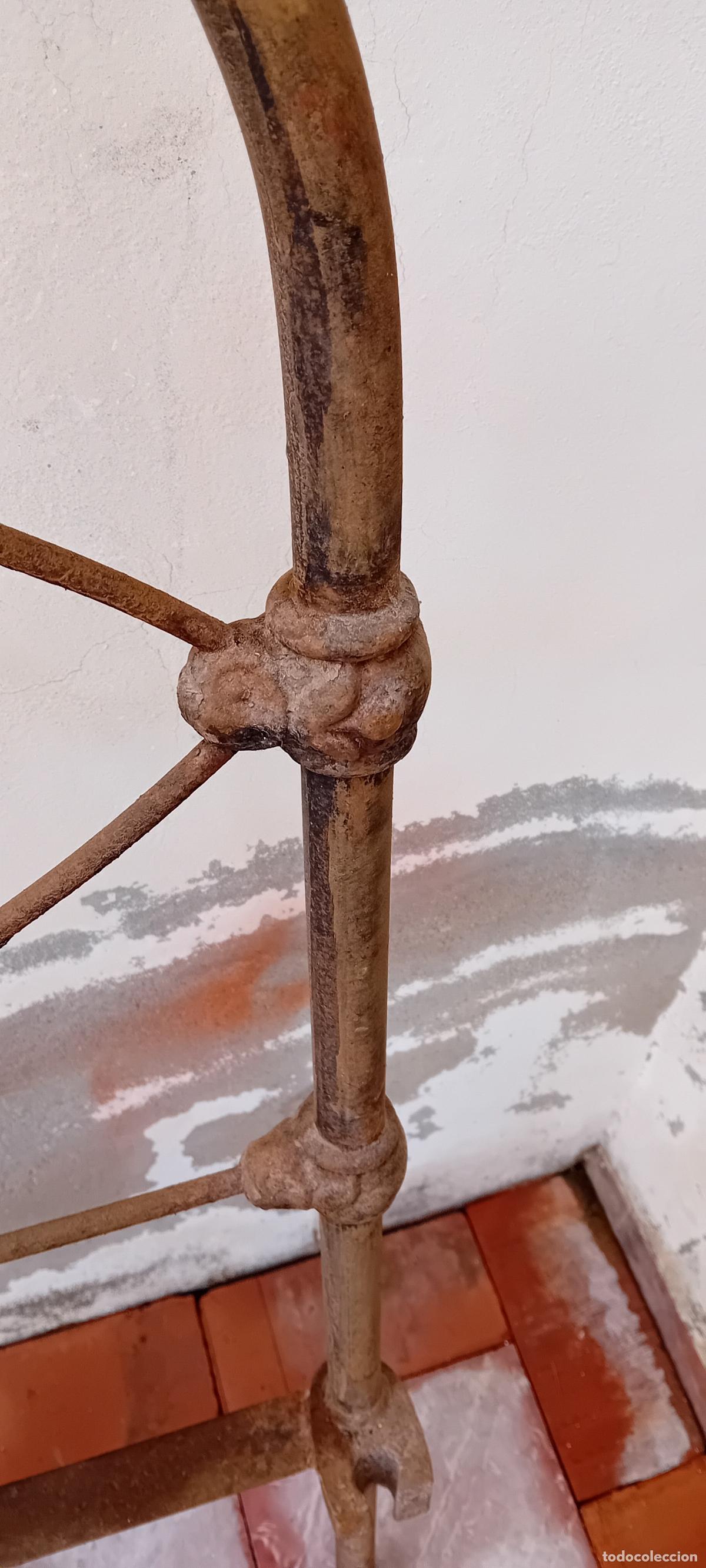 Antig&uuml;edades: ANTIGUA CAMA DE HIERRO - Foto 5