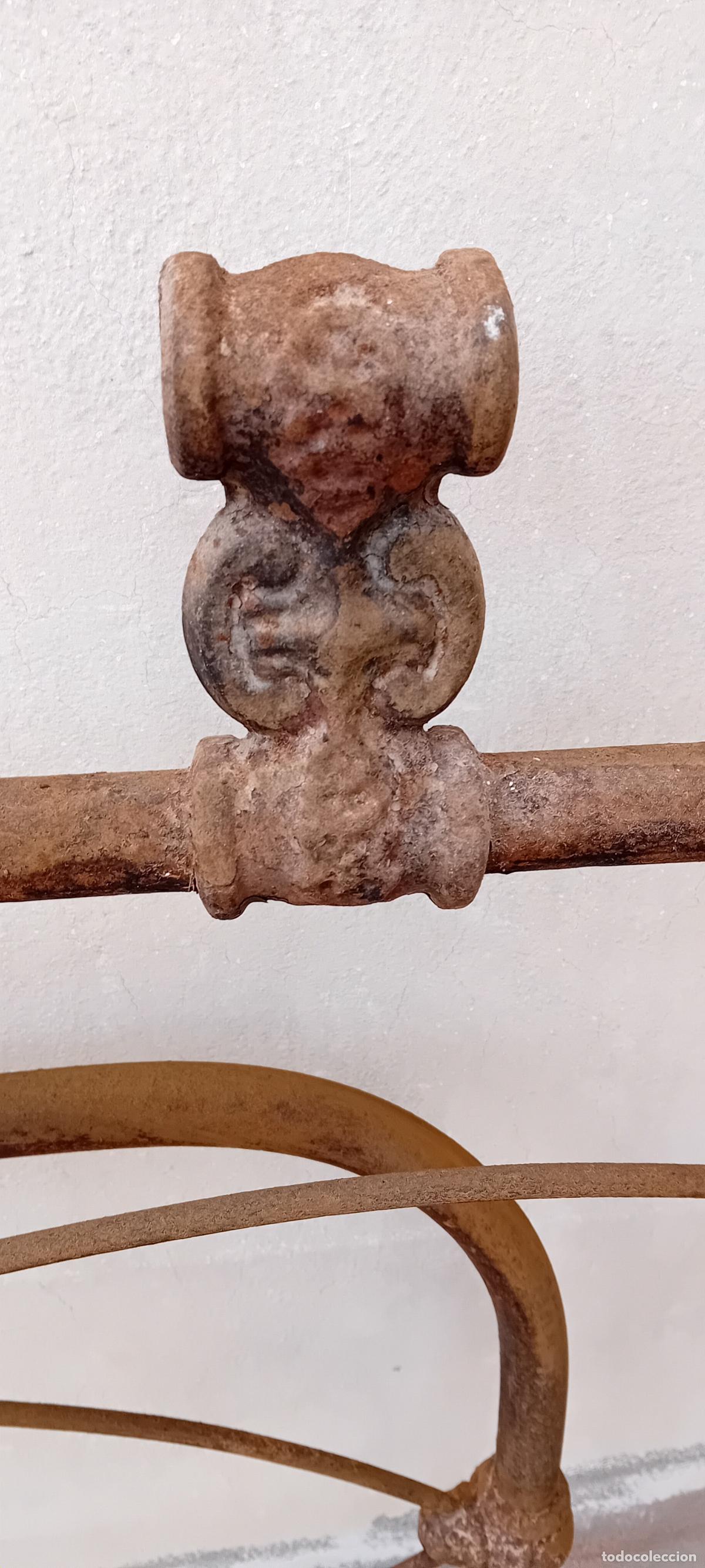 Antig&uuml;edades: ANTIGUA CAMA DE HIERRO - Foto 6
