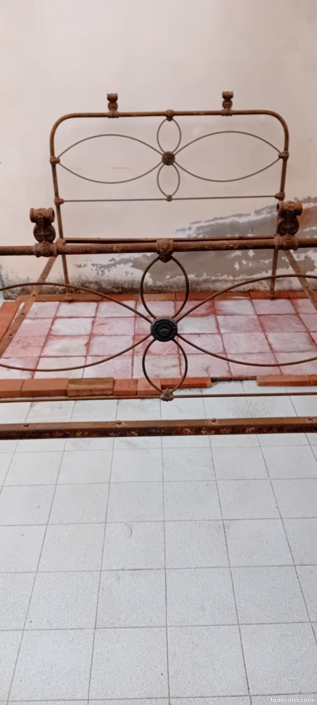 Antig&uuml;edades: ANTIGUA CAMA DE HIERRO - Foto 7
