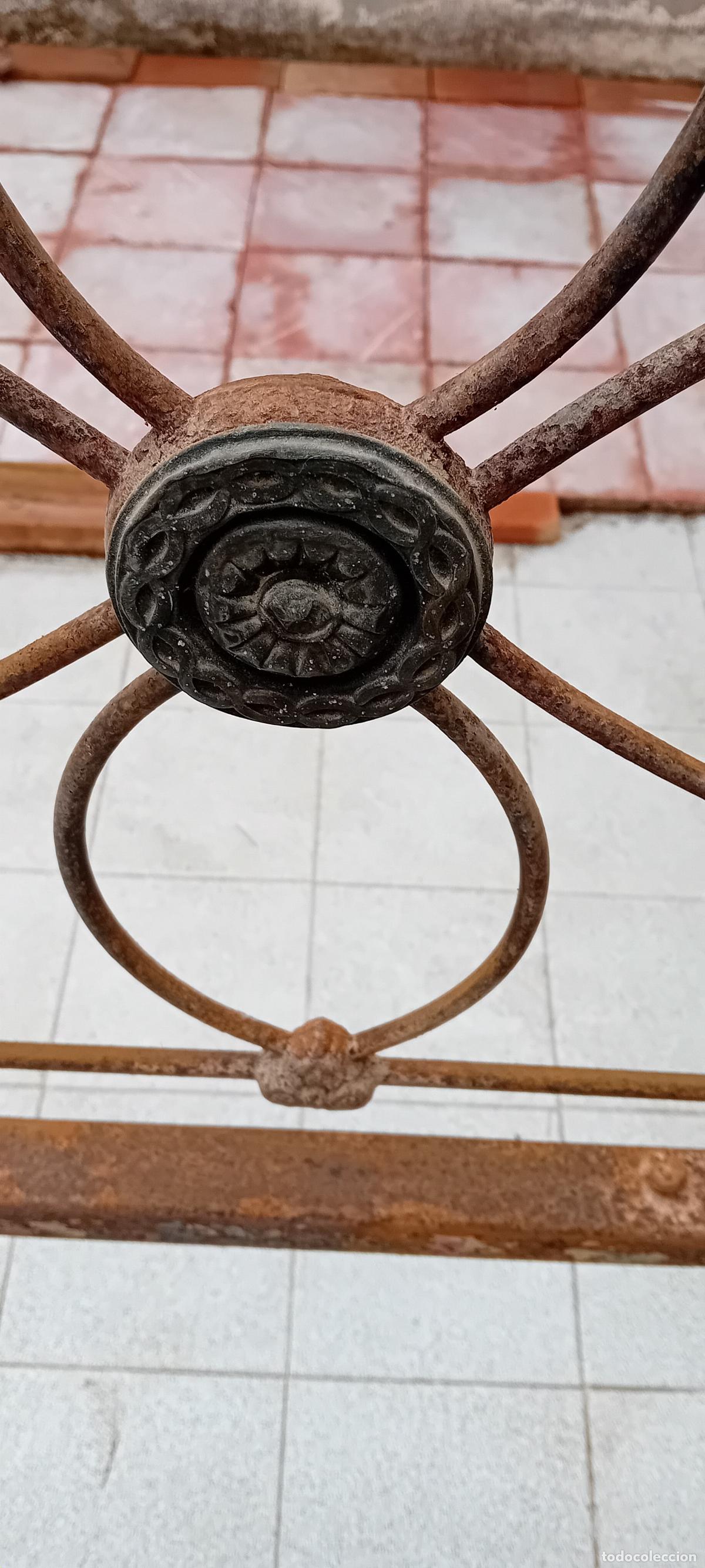 Antig&uuml;edades: ANTIGUA CAMA DE HIERRO - Foto 11