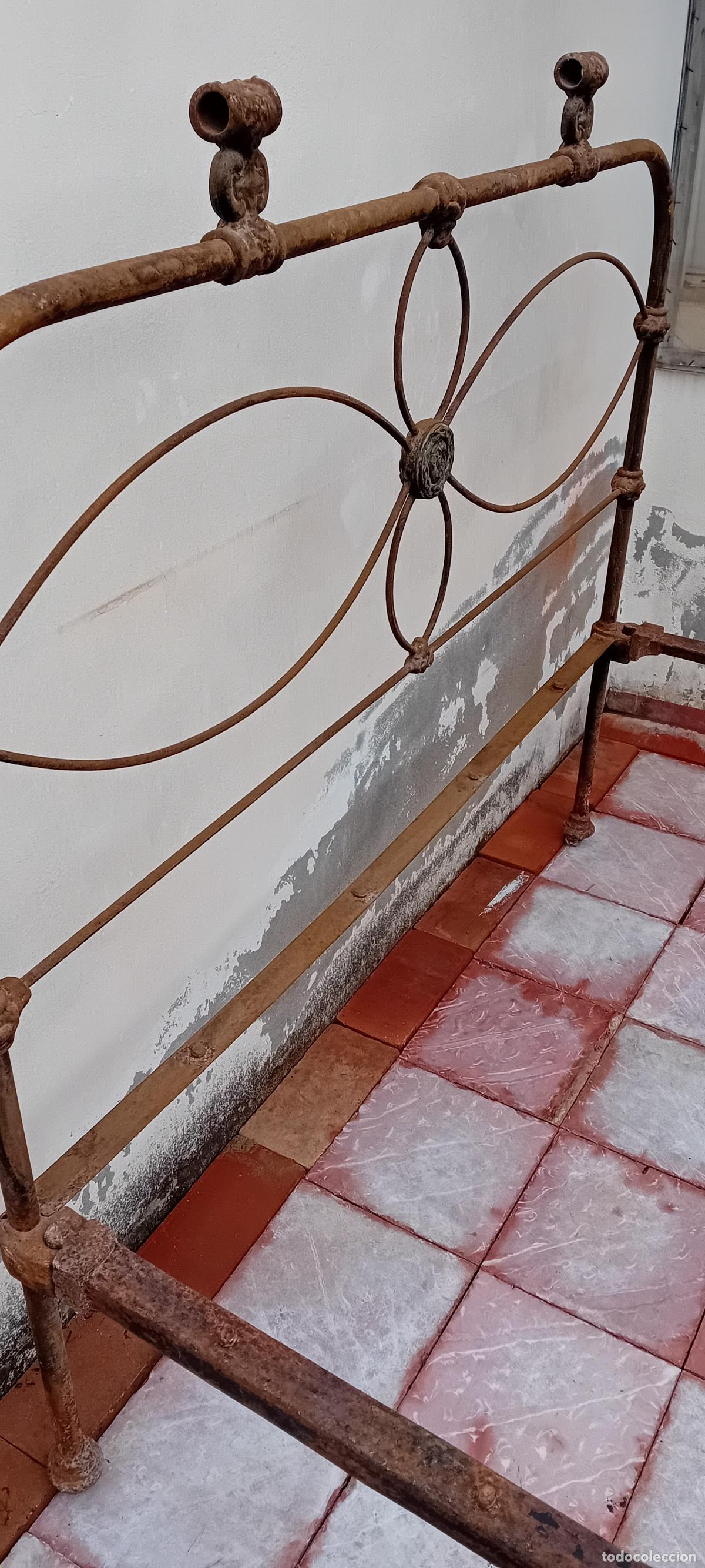 Antig&uuml;edades: ANTIGUA CAMA DE HIERRO - Foto 14