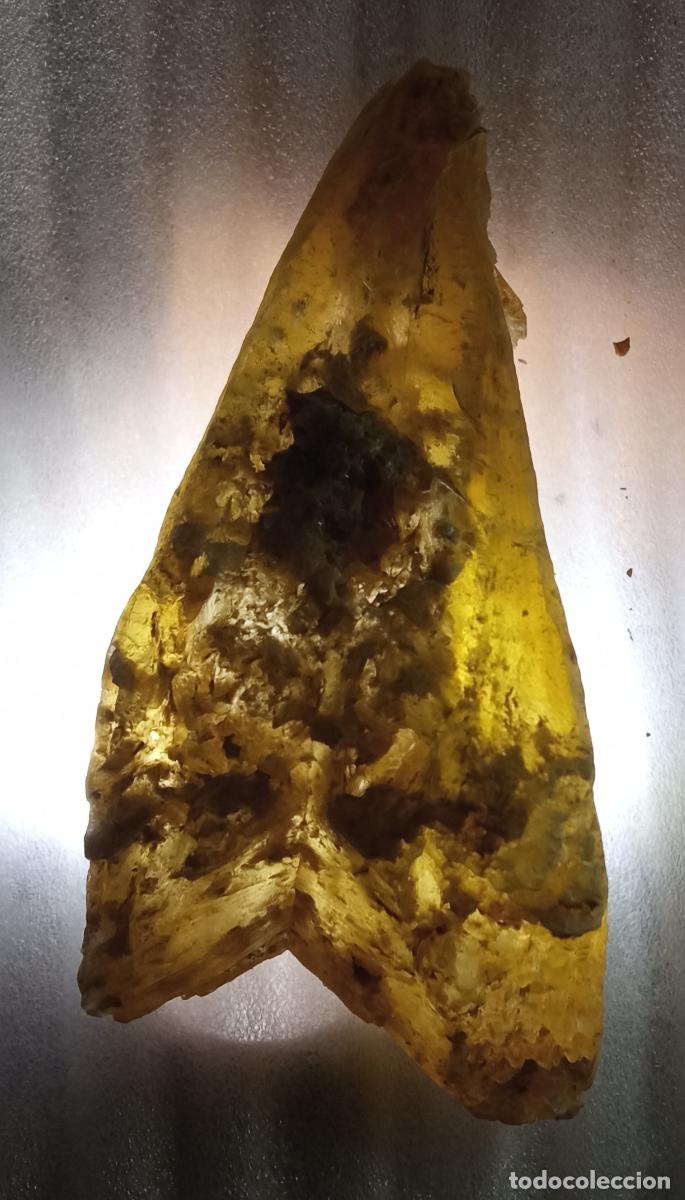 Antig&uuml;edades: Gran Mineral de coleccion Selenita - Uso en meditaci&oacute;n o feng shui (piedra limpiadora de energ&iacute;as)