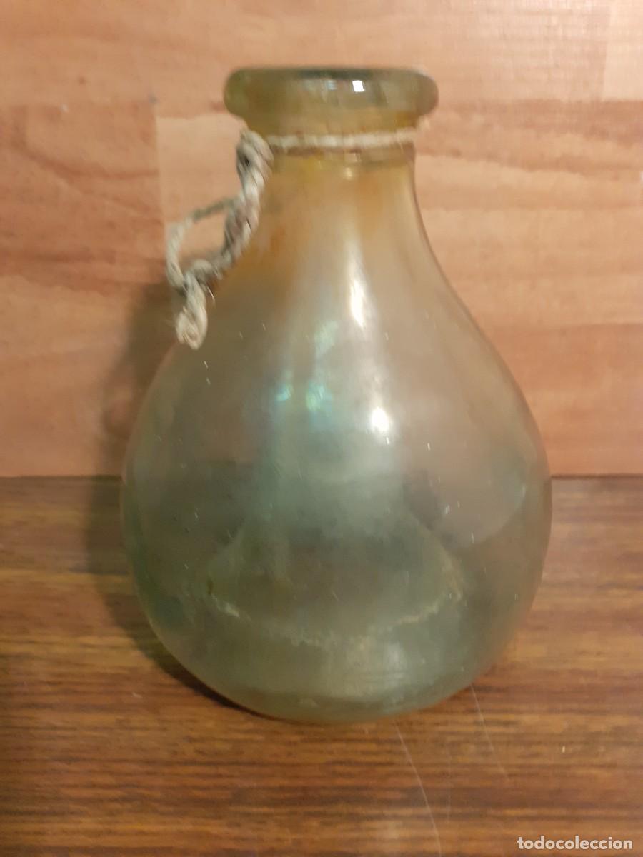 Antig&uuml;edades: Botella atrapainsectos de cristal - Foto 1