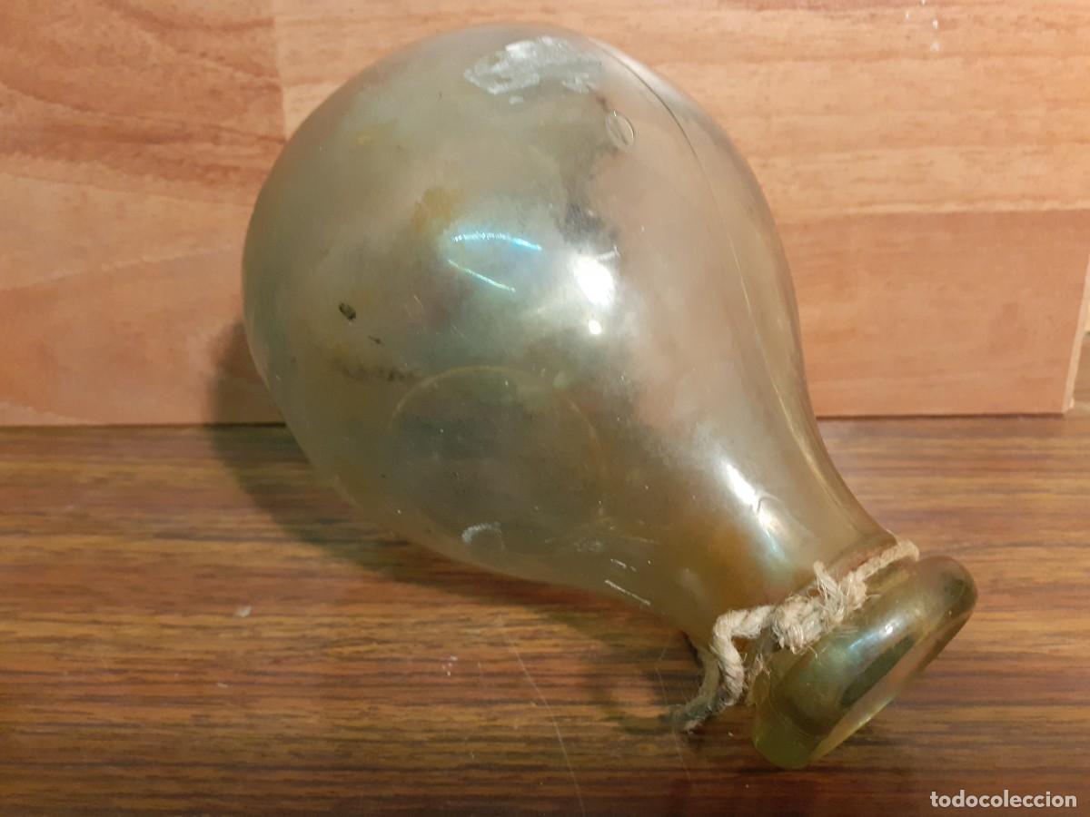 Antig&uuml;edades: Botella atrapainsectos de cristal - Foto 3