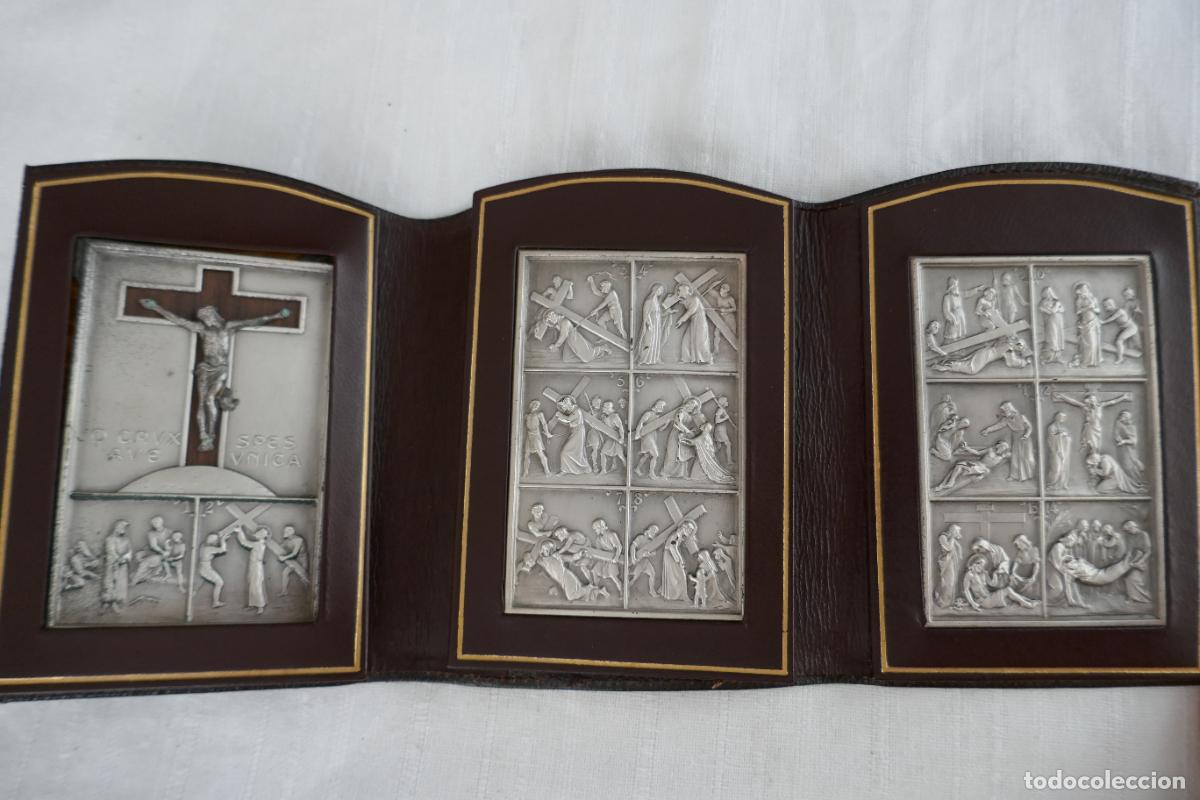 Antig&uuml;edades: Curiosa cartera de Crucifixi&oacute;n de Jes&uacute;s - Foto 1