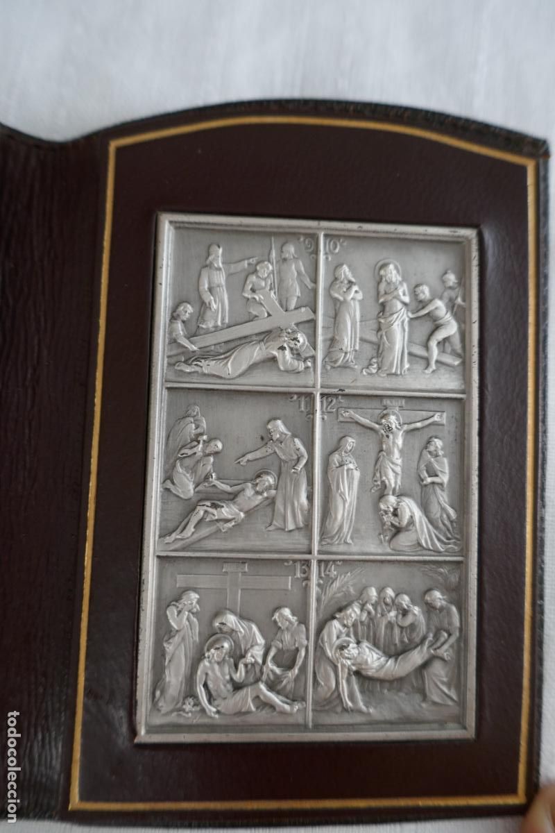 Antig&uuml;edades: Curiosa cartera de Crucifixi&oacute;n de Jes&uacute;s - Foto 4
