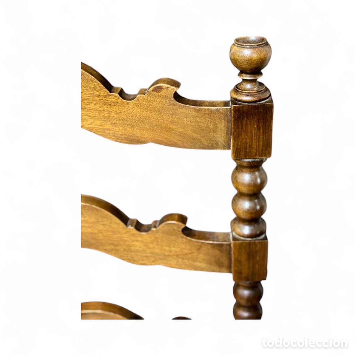 Antig&uuml;edades: Sillones r&uacute;sticos espa&ntilde;oles Circa 1.850. - Foto 8