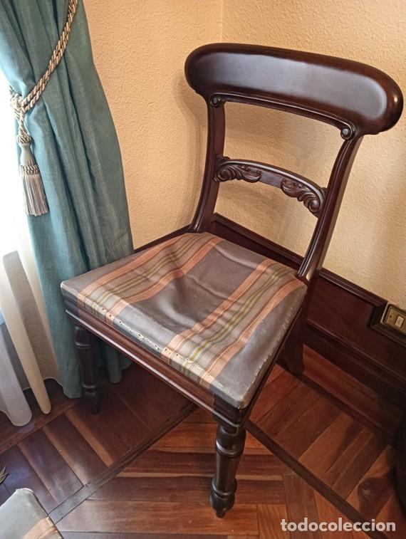Antig&uuml;edades: 6 sillas para retapizar - Foto 1