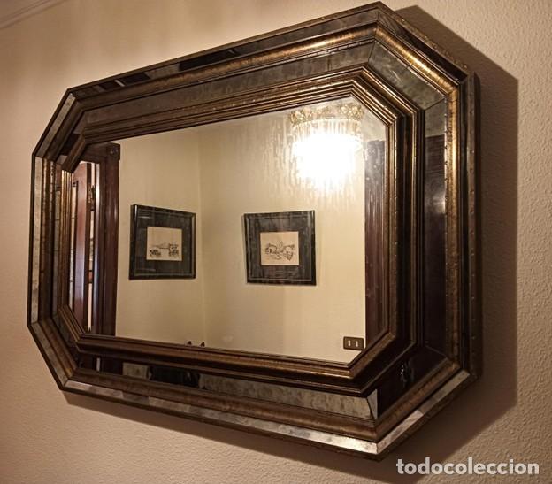 Antig&uuml;edades: Espejo de pared con marco - Foto 1