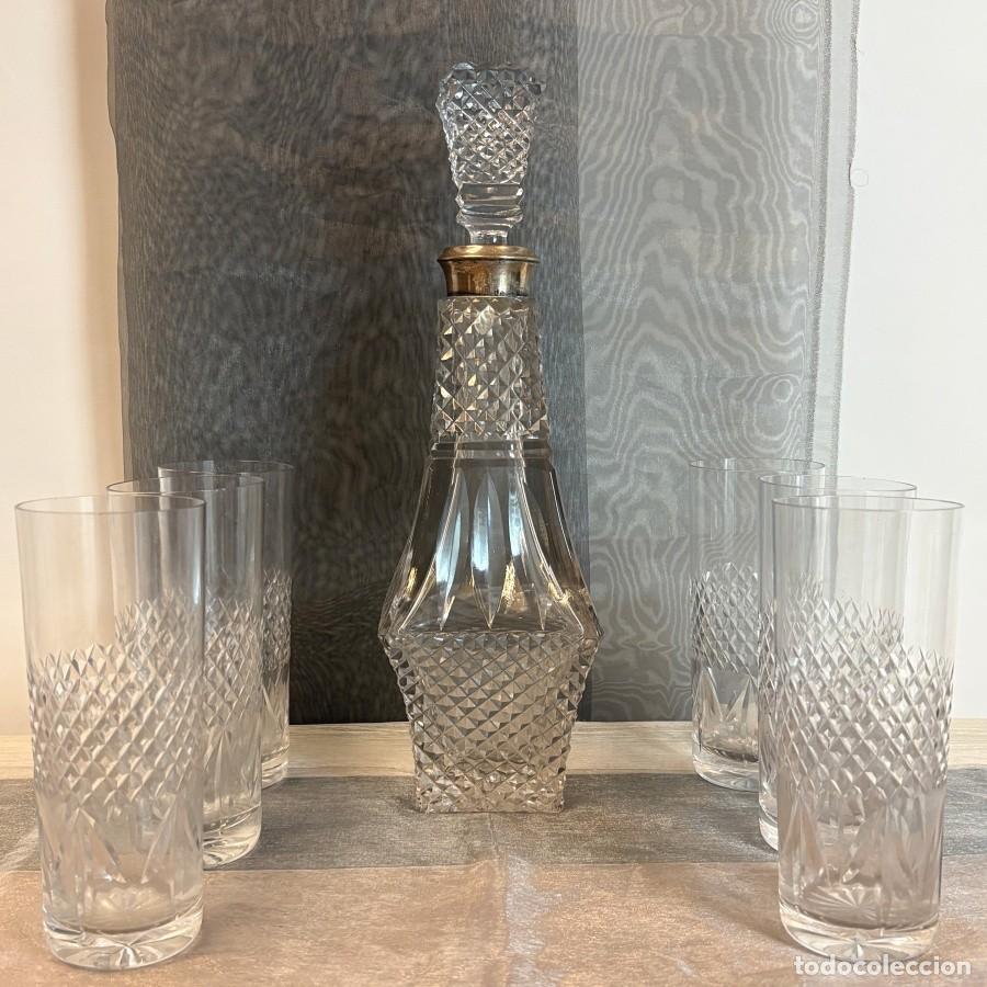 Antig&uuml;edades: Botella con Seis Vasos - Foto 1