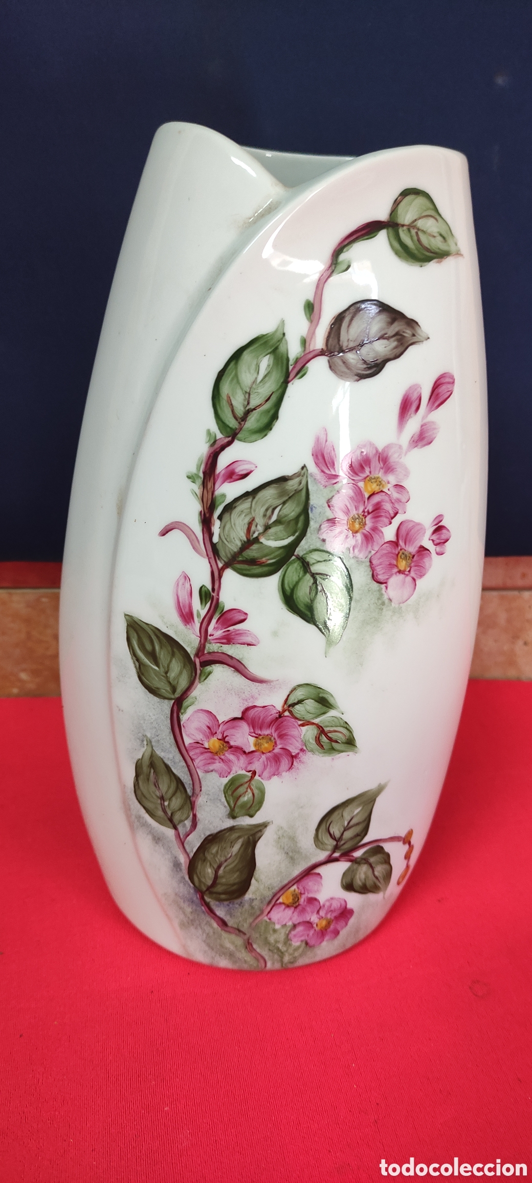 Antig&uuml;edades: Jarr&oacute;n ceramica decorado - Foto 2