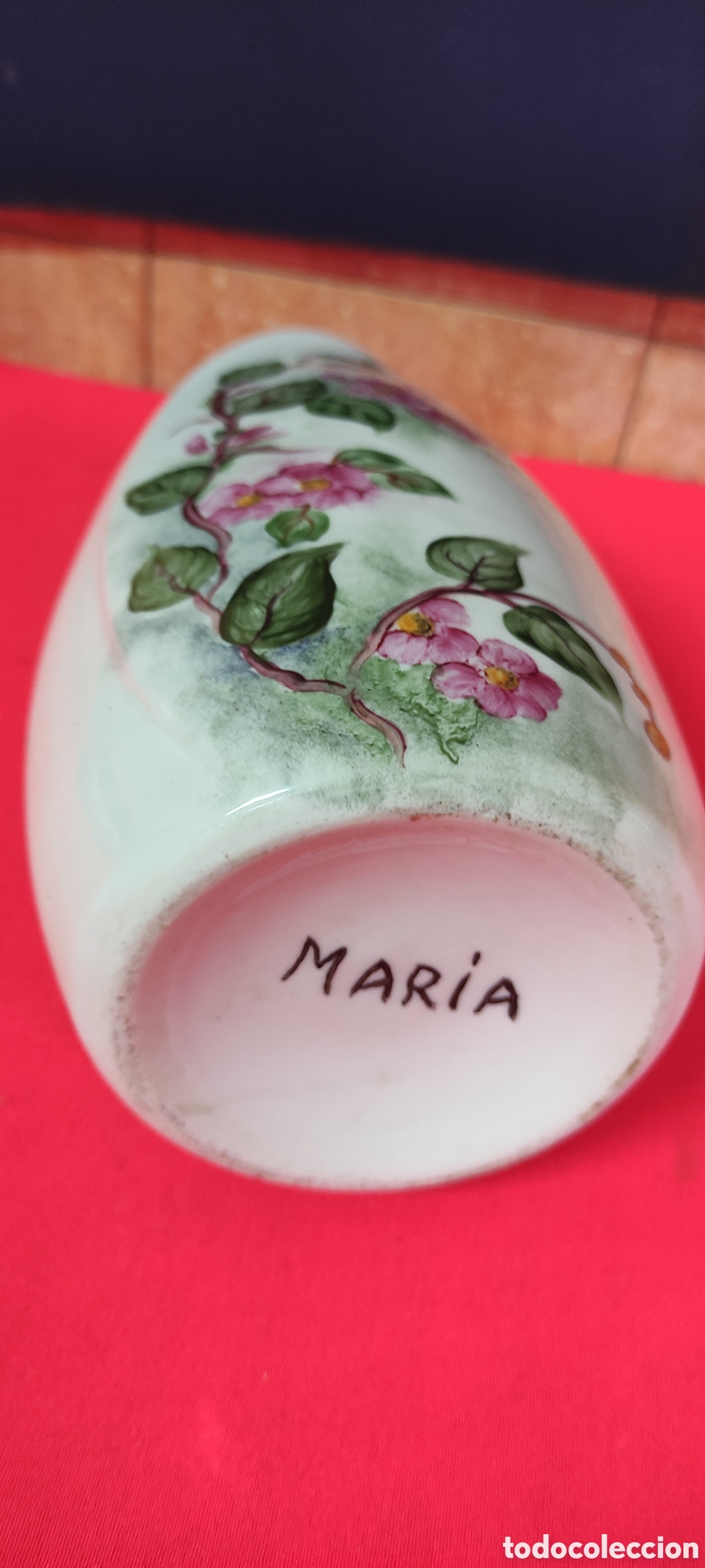 Antig&uuml;edades: Jarr&oacute;n ceramica decorado - Foto 6