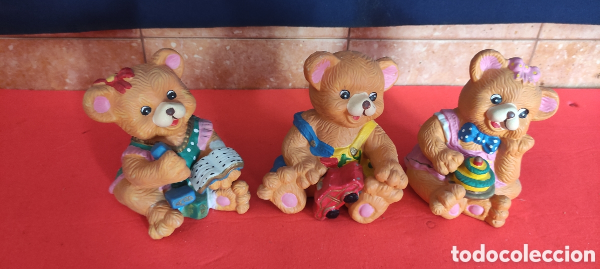 Antig&uuml;edades: Conjunto 3 figuras infantiles - Foto 1