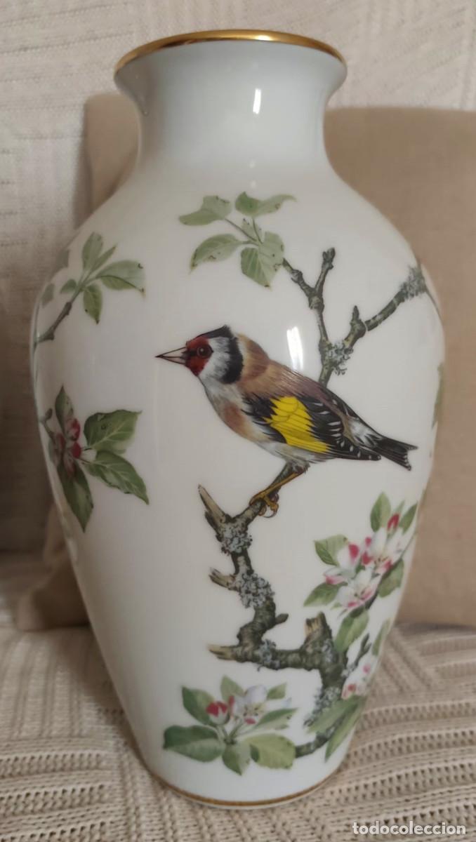 Antig&uuml;edades: lote de 3 jarrones franklin porcelain a&ntilde;o 1981 - Foto 2