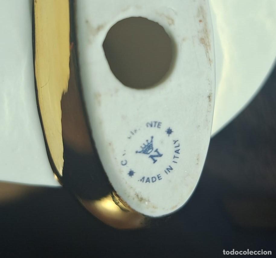 Antig&uuml;edades: Cisne Porcelana Mate y Brillo CAPODIMONTE - Foto 5