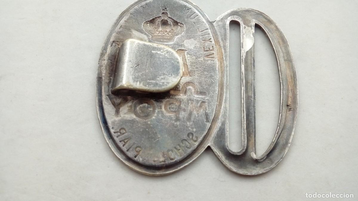 Antig&uuml;edades: HEBILLA DE CINTURON DE PLATA - Foto 3