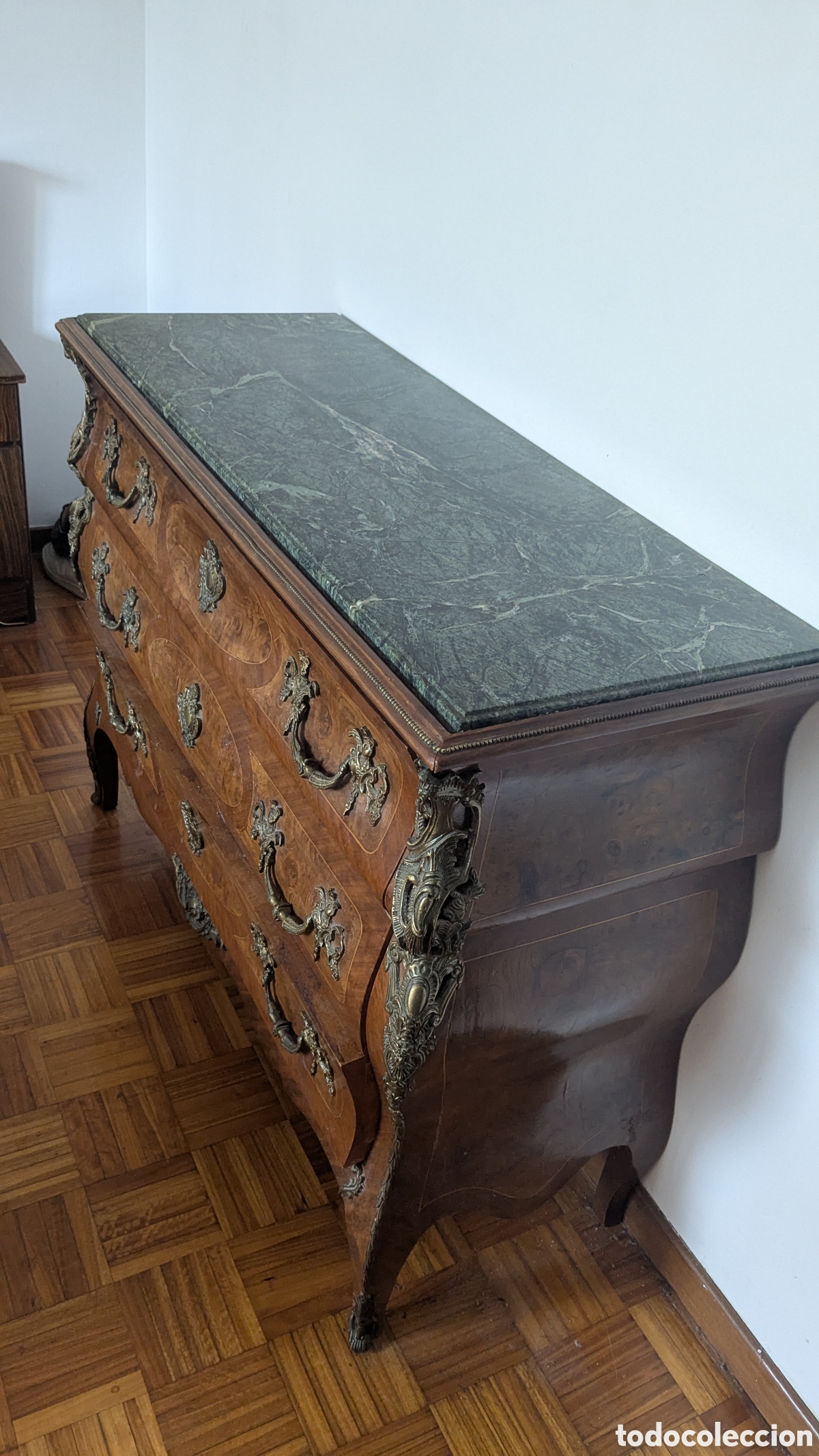 Antig&uuml;edades: C&oacute;moda antigua estilo luis xv - Foto 3
