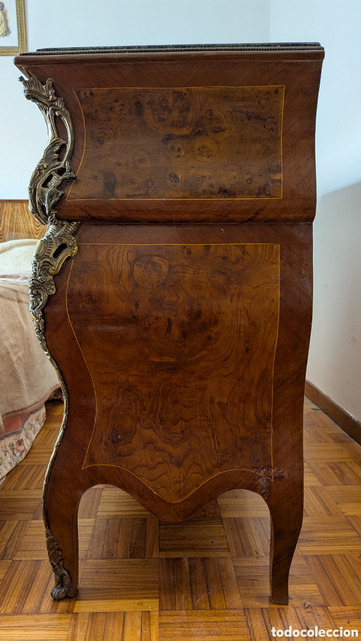 Antig&uuml;edades: C&oacute;moda antigua estilo luis xv - Foto 4