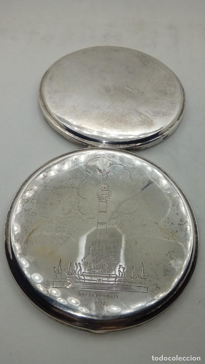 Antig&uuml;edades: ANTIGUA POLVERA DE PLATA A&Ntilde;O 1810 - Foto 4