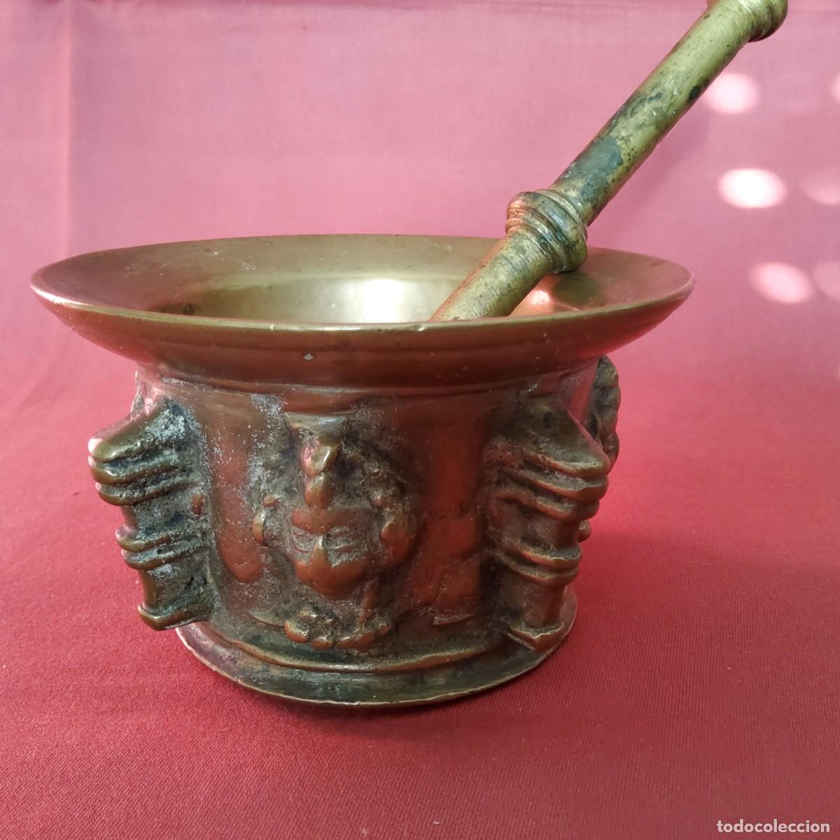 Antig&uuml;edades: ANTIGUO ALMIREZ DE BRONCE, SIGLO XVI - Foto 1