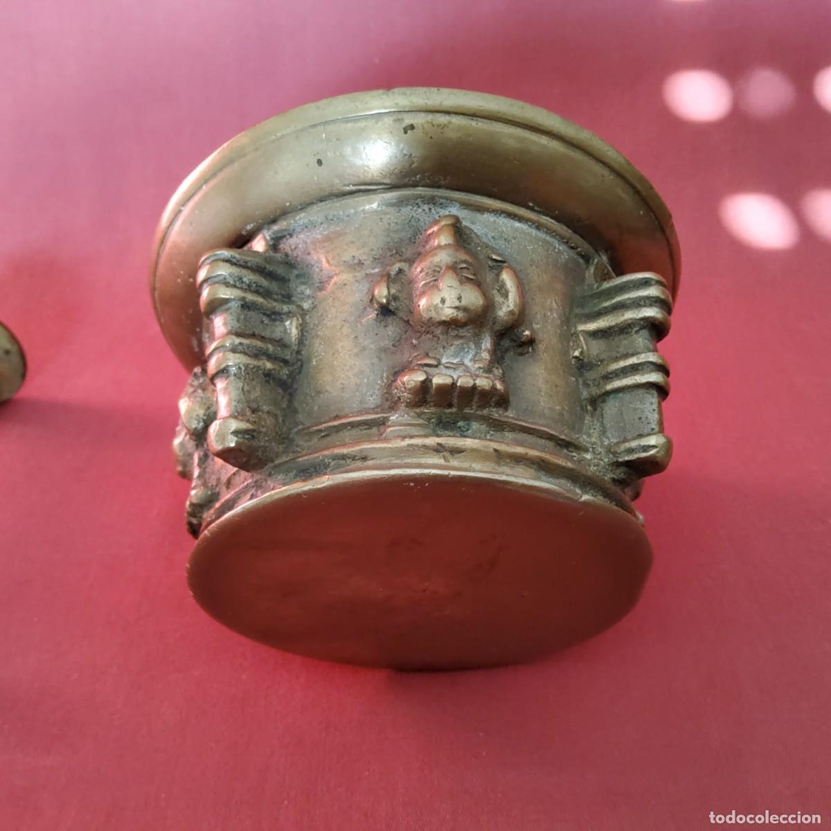 Antig&uuml;edades: ANTIGUO ALMIREZ DE BRONCE, SIGLO XVI - Foto 9