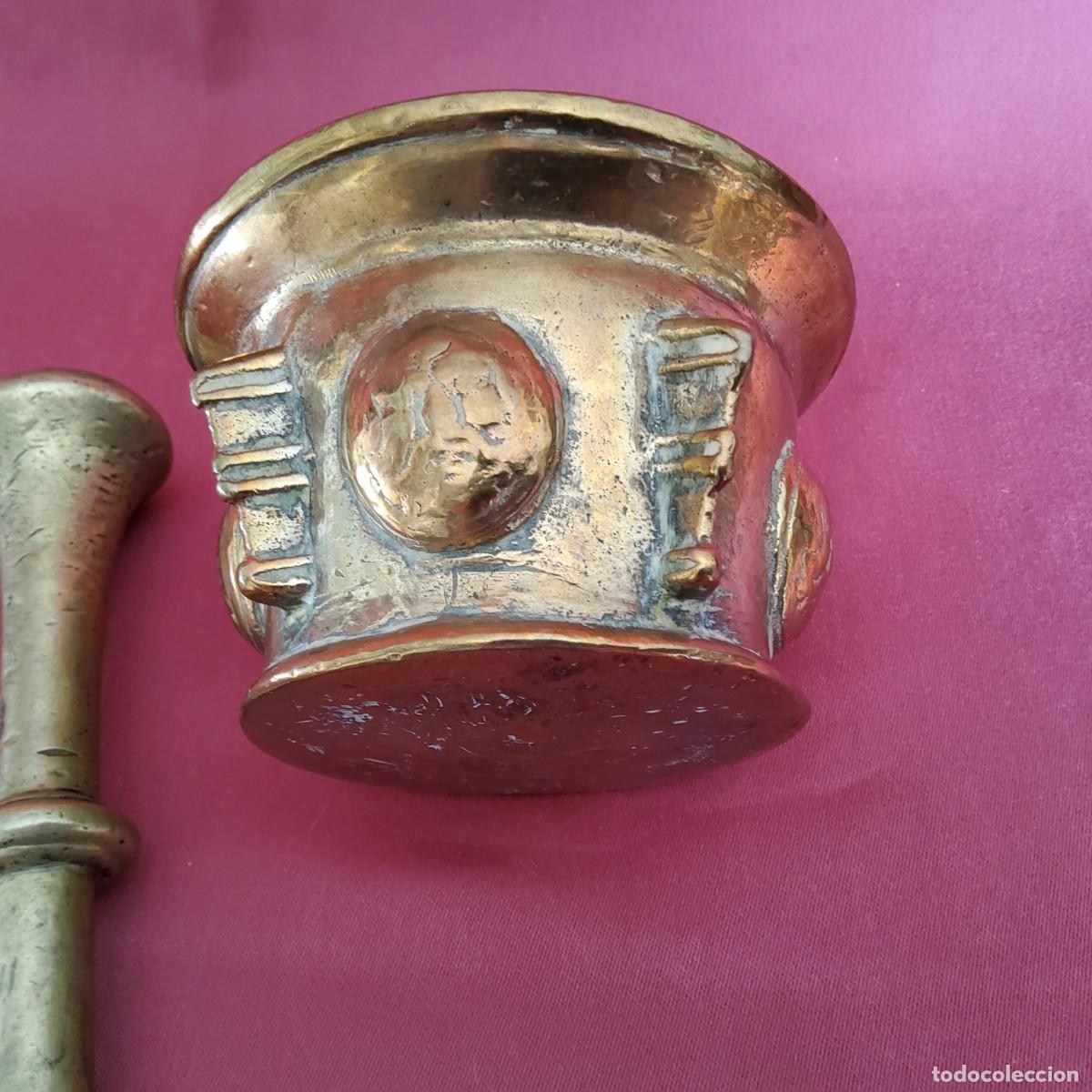 Antig&uuml;edades: ANTIGUO ALMIREZ DE BRONCE, SIGLO XVIII - Foto 7