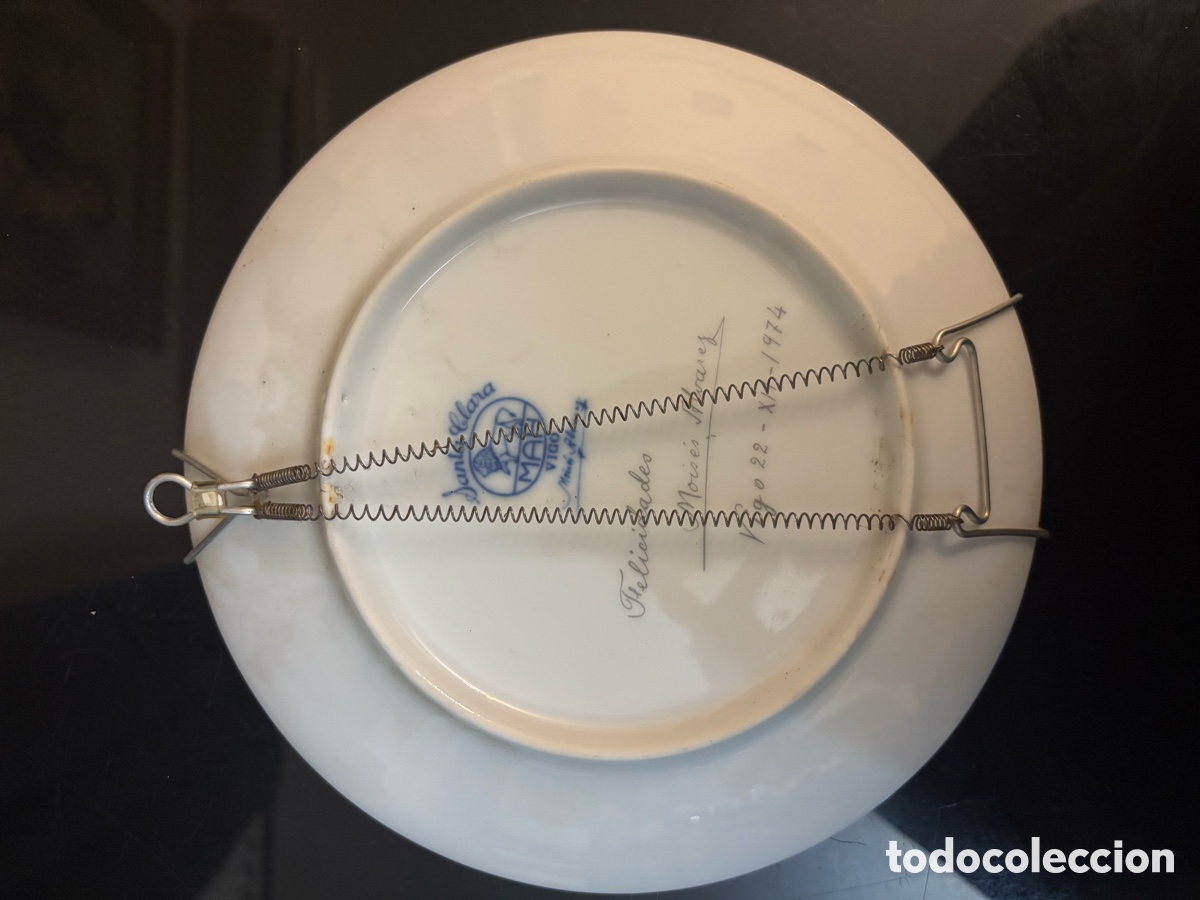 Antig&uuml;edades: Plato antig&uuml;o cer&aacute;mica - Foto 2