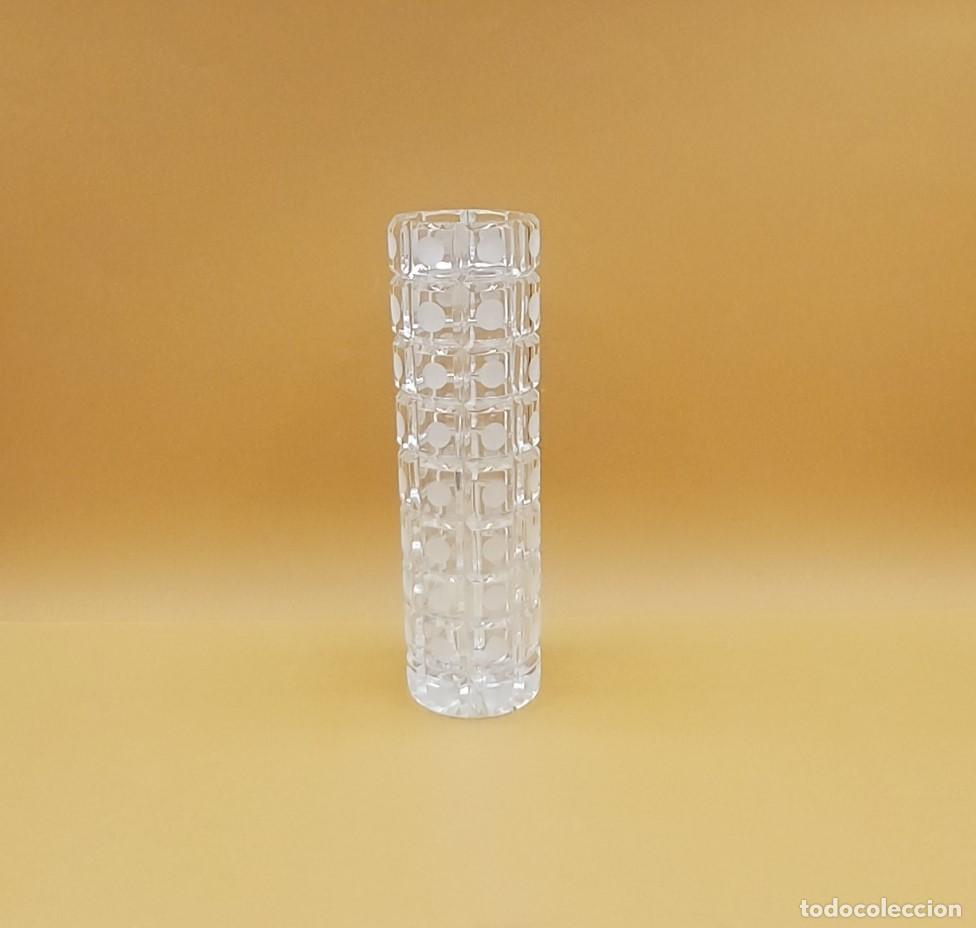 Antig&uuml;edades: Jarr&oacute;n de cristal tallado a mano - Foto 1