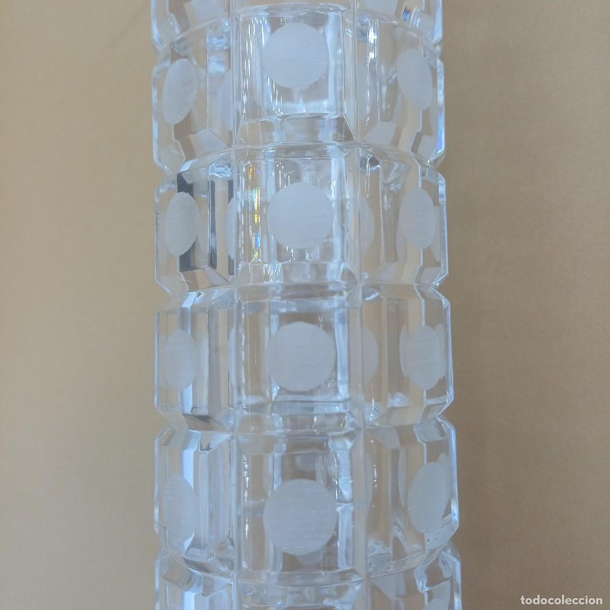 Antig&uuml;edades: Jarr&oacute;n de cristal tallado a mano - Foto 6