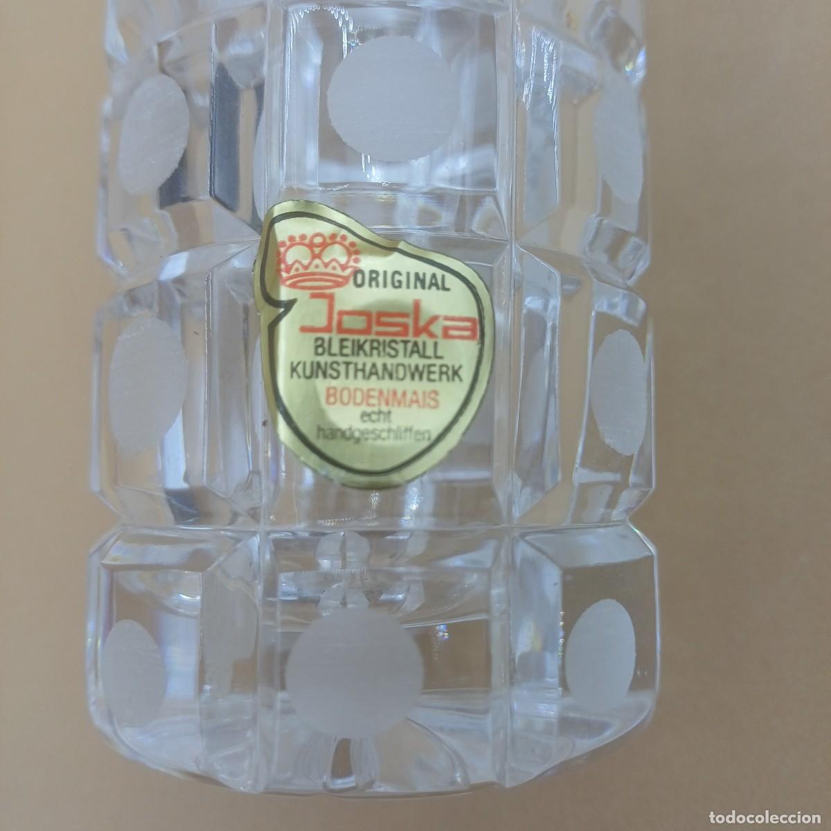 Antig&uuml;edades: Jarr&oacute;n de cristal tallado a mano - Foto 7