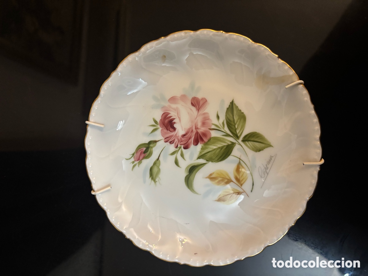 Antig&uuml;edades: Plato antiguo cer&aacute;mica - Foto 1