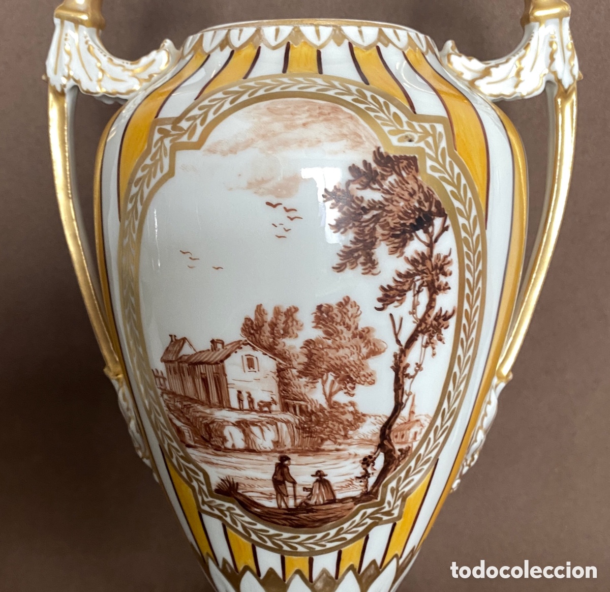 Antig&uuml;edades: Jarr&oacute;n vintage para flores secas - Foto 2