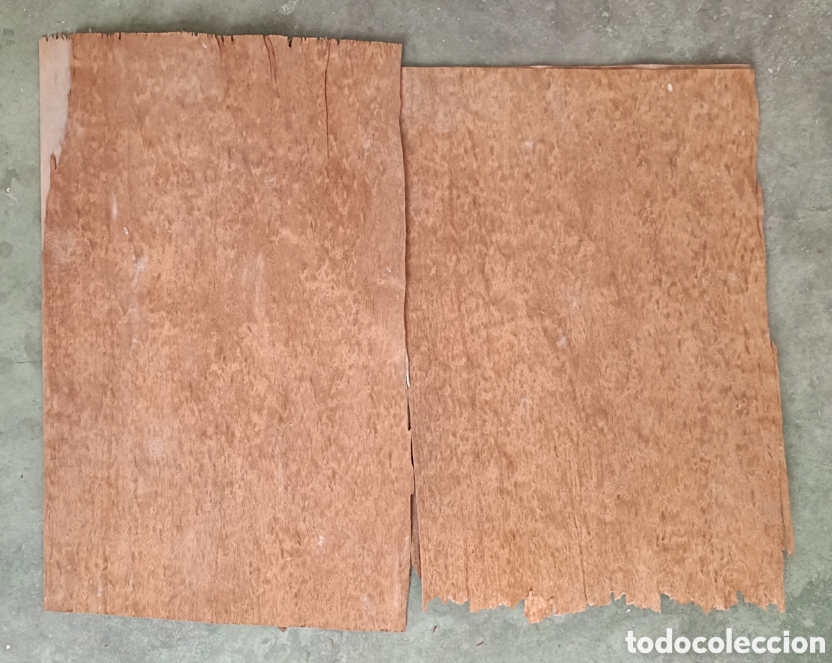 Antig&uuml;edades: Chapa de madera sapeli - Foto 1